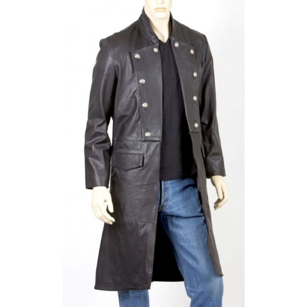 Goth Butler/Military Style ¾ Coat